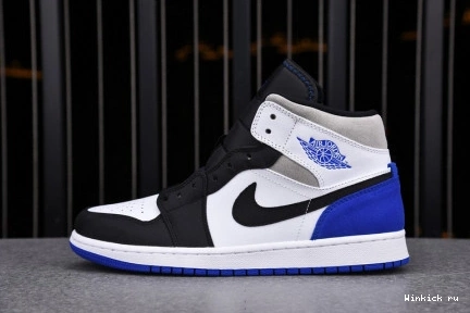 AIR SE TOE' MID JORDAN 'ROYAL 1 BLACK 1104